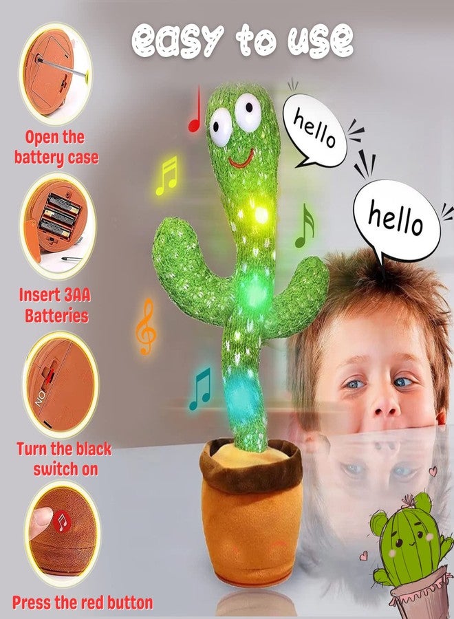 Sakuya Dancing Cactus Toy, Cactus Musical Baby Toys|Toy for Home Decoration and Children Playing - Image 4